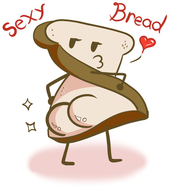 Sexy bread Blank Meme Template