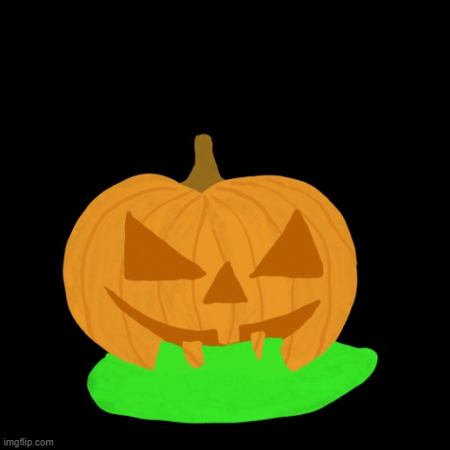 This is my halloween drawing, the Puking Pumpkin! | image tagged in sick,pumpkin,halloween,spooktober | made w/ Imgflip meme maker