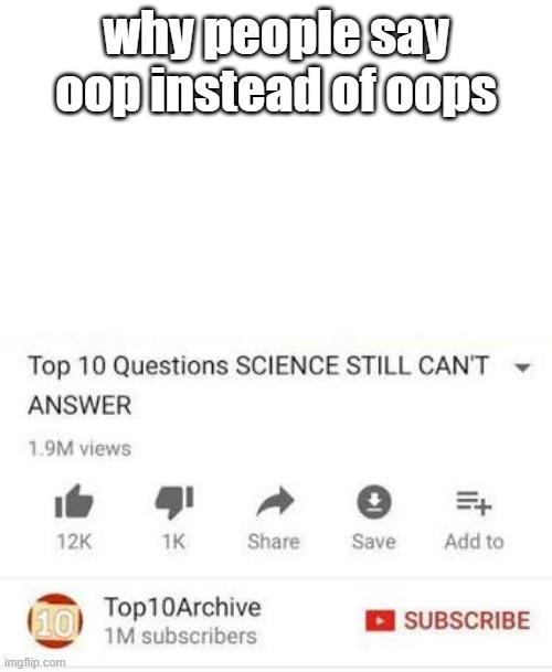 Top 10 questions Science still can't answer -