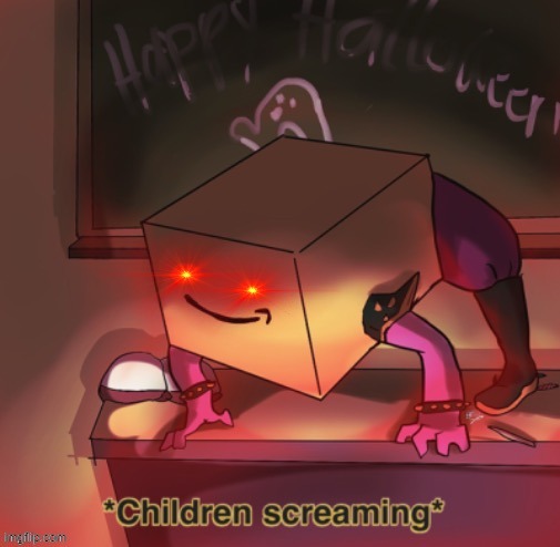And that's why Susie became a box for Halloween. | image tagged in susie | made w/ Imgflip meme maker