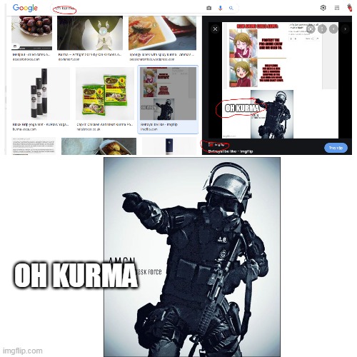 I found me on google lol | OH KURMA | image tagged in memes,blank transparent square | made w/ Imgflip meme maker