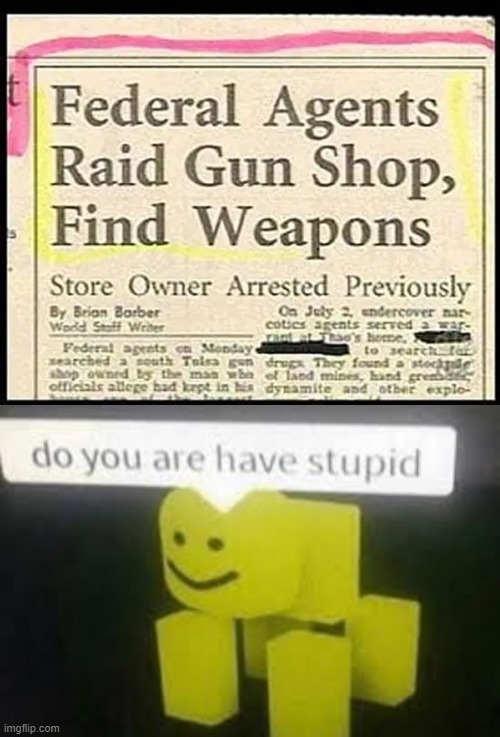 raiding a gun shop | image tagged in do you are have stupid,funny,memes | made w/ Imgflip meme maker