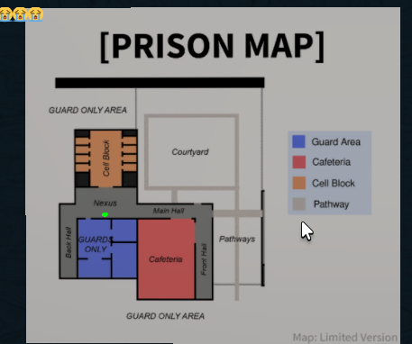 High Quality E.G. PRISION MAP Blank Meme Template