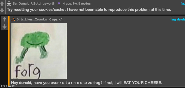 Donald must become forg | made w/ Imgflip meme maker