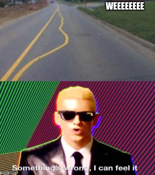 Who Would Want To Drive On This Road? | WEEEEEEEE | made w/ Imgflip meme maker