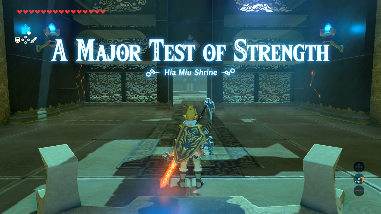A major test of strength shrine