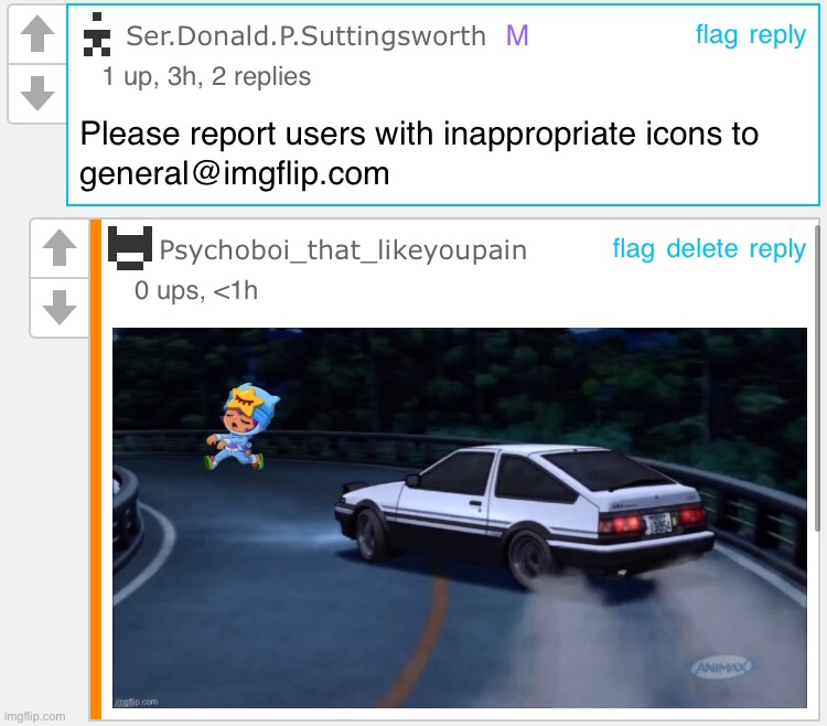Lmao why everyone love to spam random images on Ser Donald | made w/ Imgflip meme maker