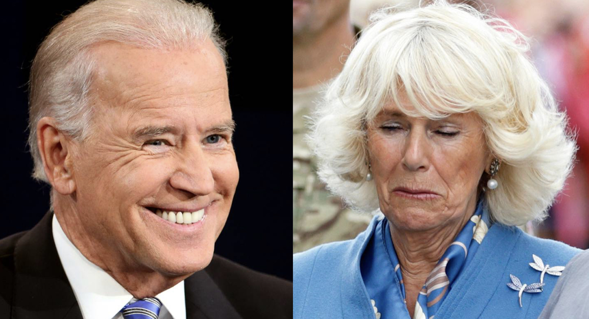 High Quality Biden and Camilla Blank Meme Template