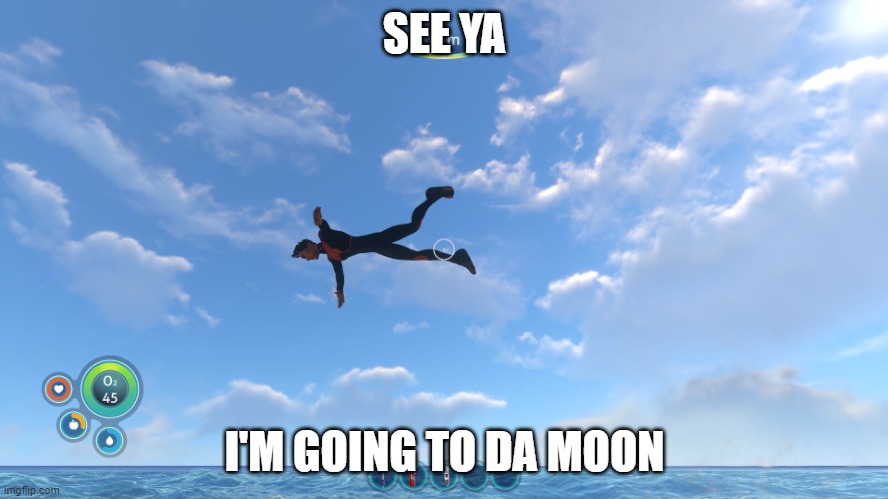 Goin' To Da Moon | SEE YA; I'M GOING TO DA MOON | image tagged in the fly boy | made w/ Imgflip meme maker