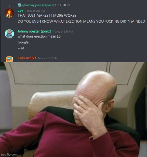 image tagged in memes,captain picard facepalm | made w/ Imgflip meme maker