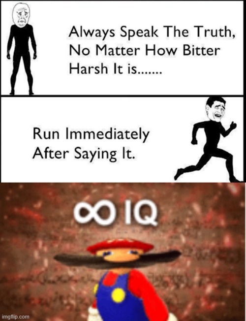 image tagged in infinite iq | made w/ Imgflip meme maker