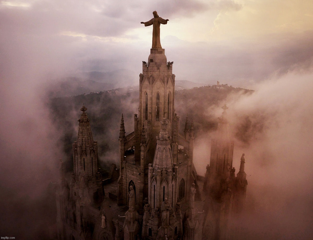 Sagrat Cor Church | image tagged in awesome | made w/ Imgflip meme maker