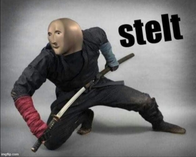 Meme man Stelt | image tagged in meme man stelt | made w/ Imgflip meme maker