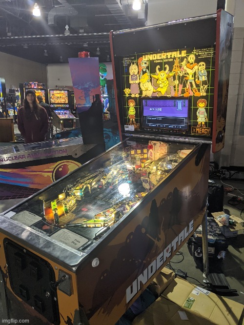 undertale pinball posting | made w/ Imgflip meme maker