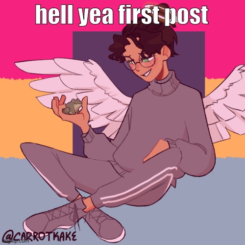 Cinny ShitCrew | hell yea first post | image tagged in cinny shitcrew | made w/ Imgflip meme maker