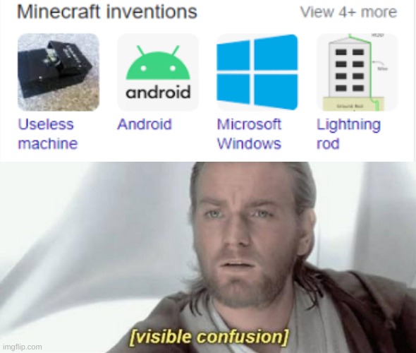 you learn something new every day | image tagged in visible confusion,windows,minecraft | made w/ Imgflip meme maker