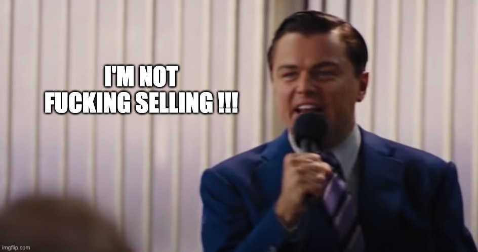 I'M NOT FUCKING SELLING !!! | image tagged in SHIBArmy | made w/ Imgflip meme maker