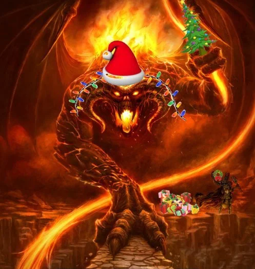 High Quality Jingle Balrog Blank Meme Template