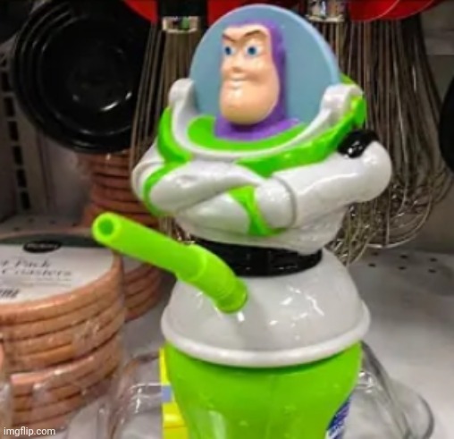 High Quality Buzz lightyear cup Blank Meme Template