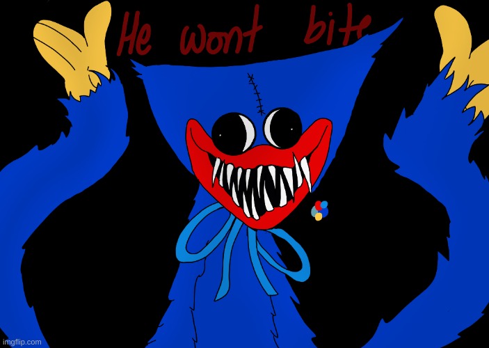 base colors for huggy wuggy aka poppy. | made w/ Imgflip meme maker