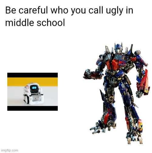 You better be careful in this case, that's for darn sure! | image tagged in be careful who you call ugly in middle school | made w/ Imgflip meme maker