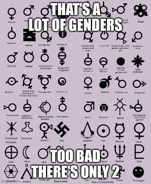 Image tagged in every gender - Imgflip