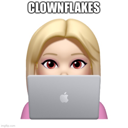 Peach is looking | CLOWNFLAKES | image tagged in peach is looking | made w/ Imgflip meme maker