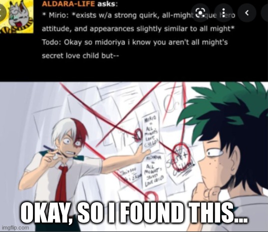 LOL |  OKAY, SO I FOUND THIS... | image tagged in anime | made w/ Imgflip meme maker