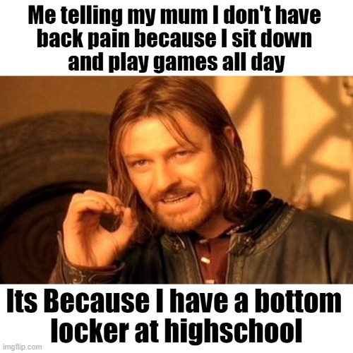 Unlucky bottom locker | image tagged in unlucky | made w/ Imgflip meme maker
