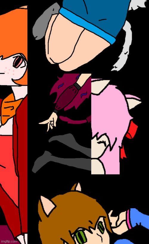 sneak peaks for some of the Neko's in the give away/adoption/Hiring (Theres also one more Im not showing) | made w/ Imgflip meme maker