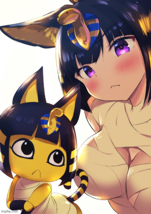 i searched for 'ankha anime' | made w/ Imgflip meme maker