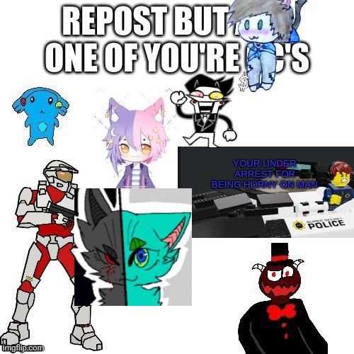 Retro/Chaos (split personality) | image tagged in repost | made w/ Imgflip meme maker