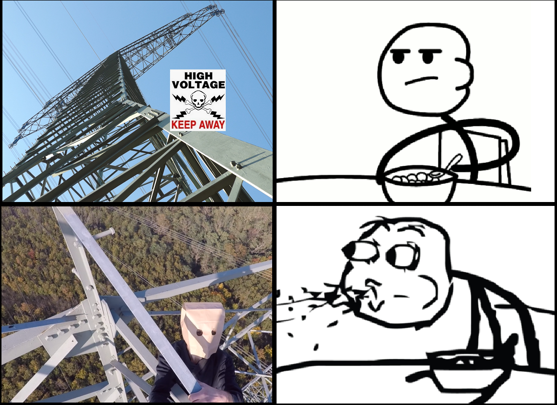 High Quality Cereal Guy Blank Meme Template