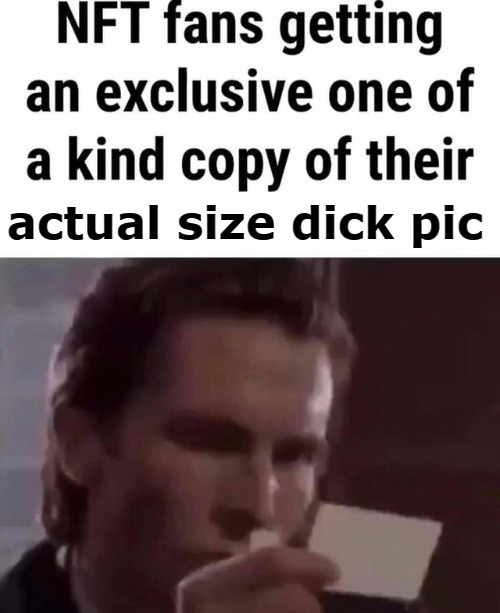 actual size dick pic | image tagged in crate | made w/ Imgflip meme maker