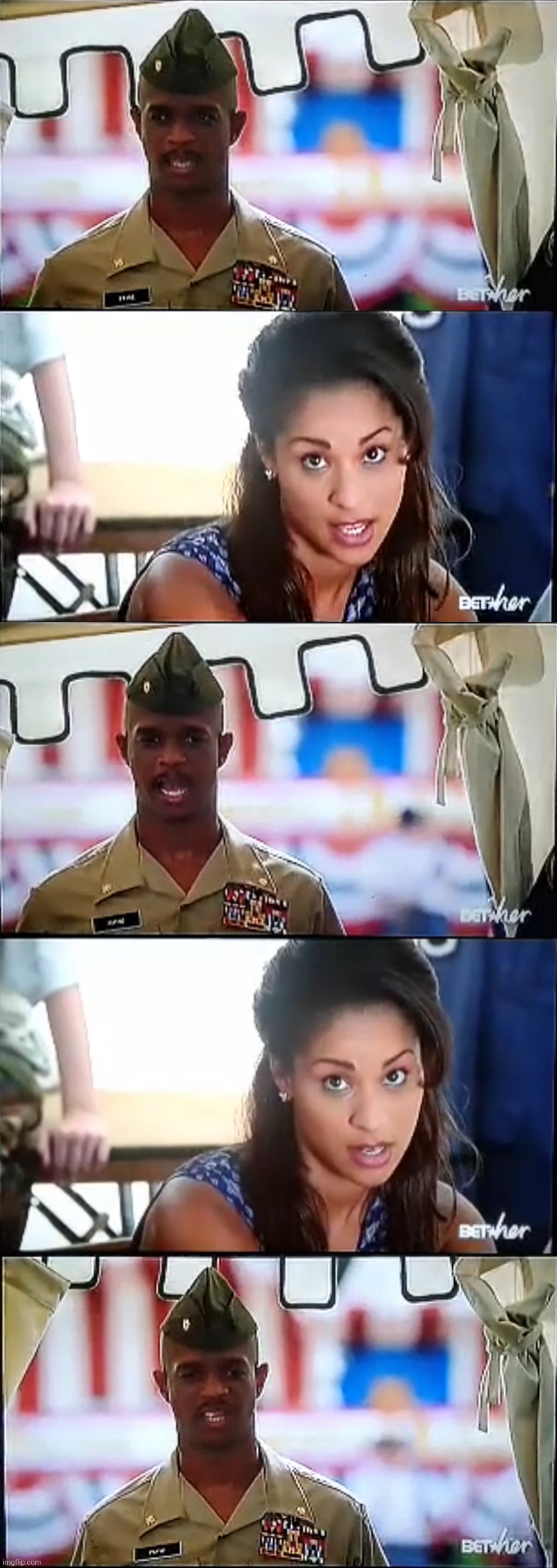 Major Payne maybe I like you Blank Meme Template