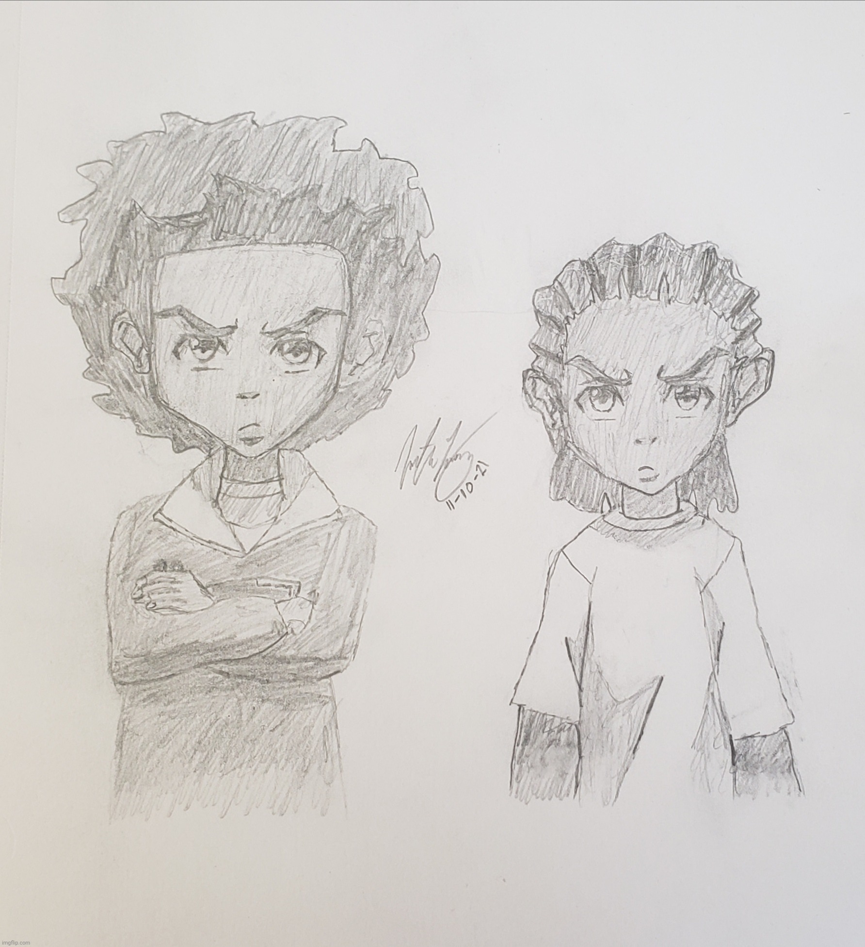 Huey and Riley Freeman | made w/ Imgflip meme maker