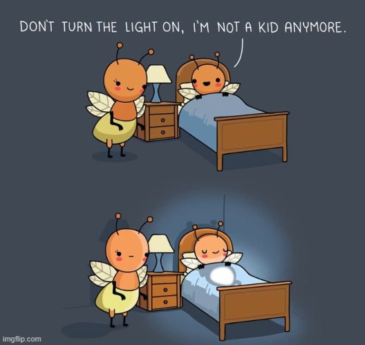 don't turn the lights on ;) | image tagged in comics | made w/ Imgflip meme maker