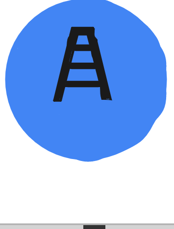 Blue Ladder Token Blank Meme Template