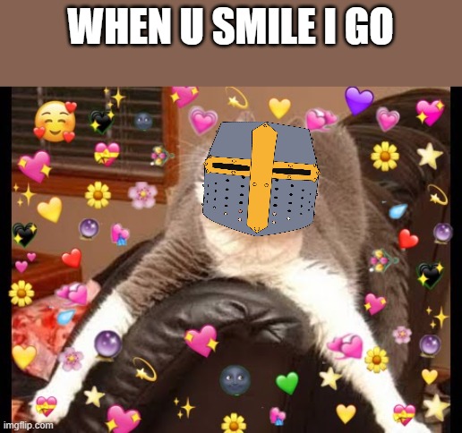 mannnnnnnnnnnnnnnnnn | WHEN U SMILE I GO | image tagged in wholesome cat | made w/ Imgflip meme maker