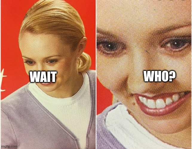 WAIT WHAT? | WHO? WAIT | image tagged in wait what | made w/ Imgflip meme maker