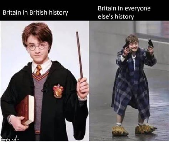 British: Are we the baddies? | made w/ Imgflip meme maker