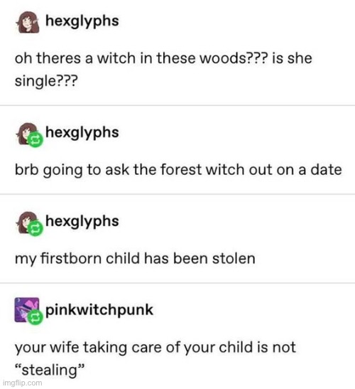 A witch in the woods! | made w/ Imgflip meme maker