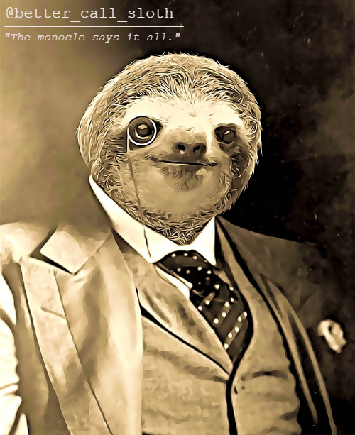 sloth announcement Blank Meme Template