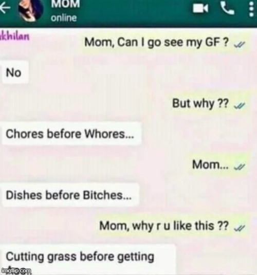 MOM | made w/ Imgflip meme maker