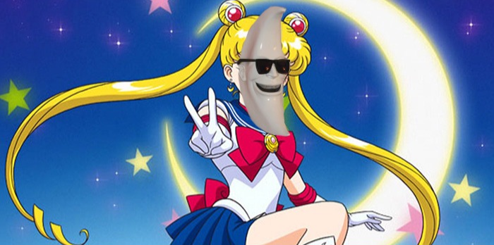 Sailor moonman Blank Meme Template