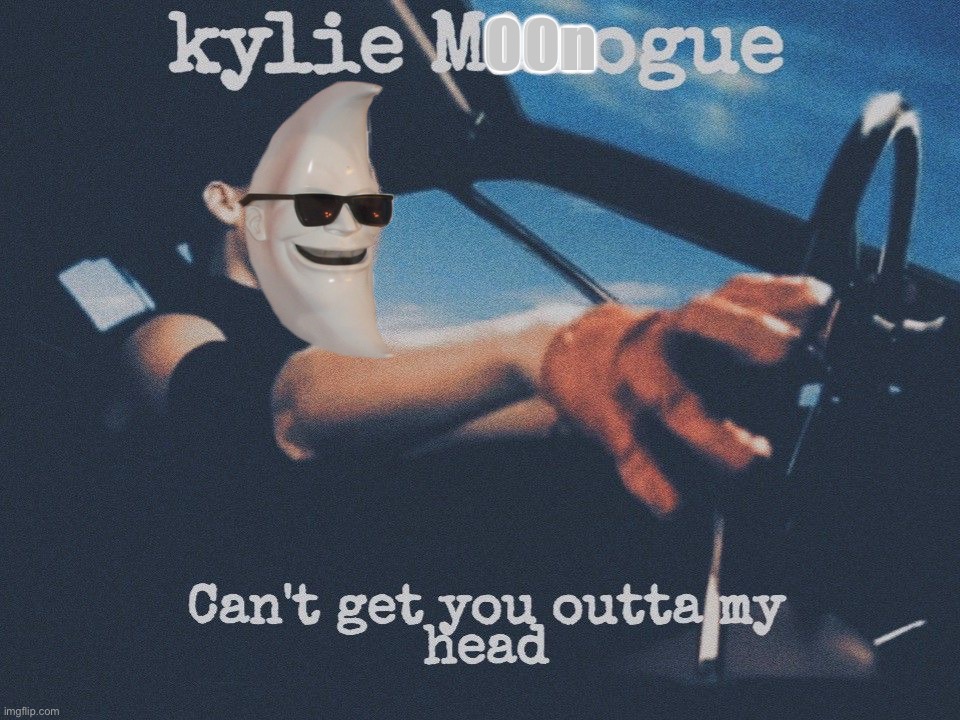 Kylie m00nogue Blank Meme Template