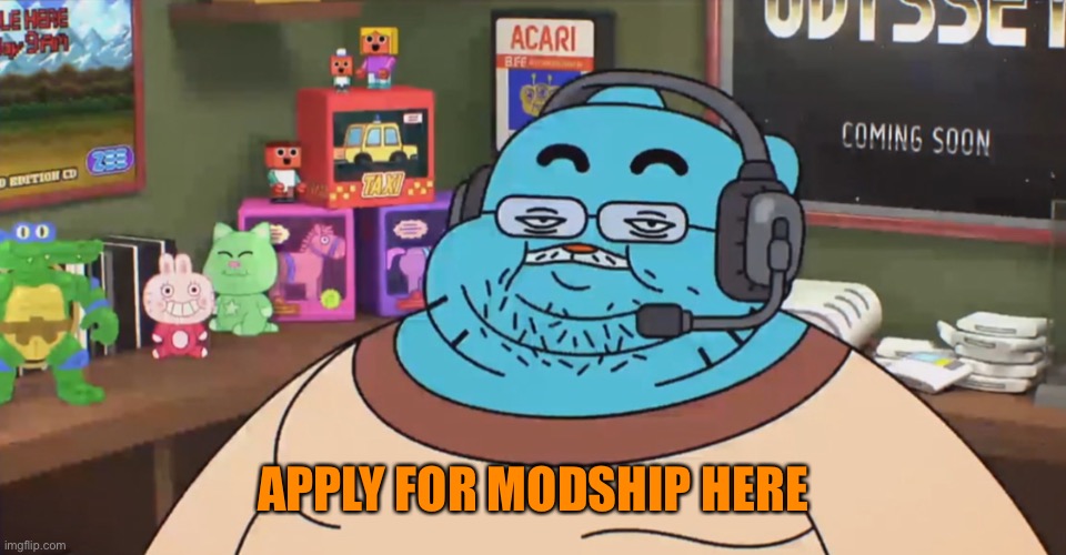 Leave a comment asking for modship and one of the owners will get back to you as soon as we can |  APPLY FOR MODSHIP HERE | image tagged in discord moderator | made w/ Imgflip meme maker