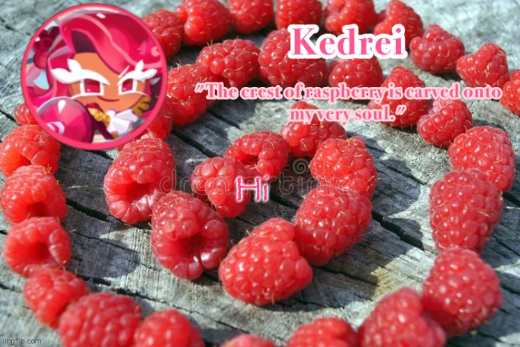 This ain’t Kedrei people Peach just wants to troll | Hi | image tagged in i | made w/ Imgflip meme maker