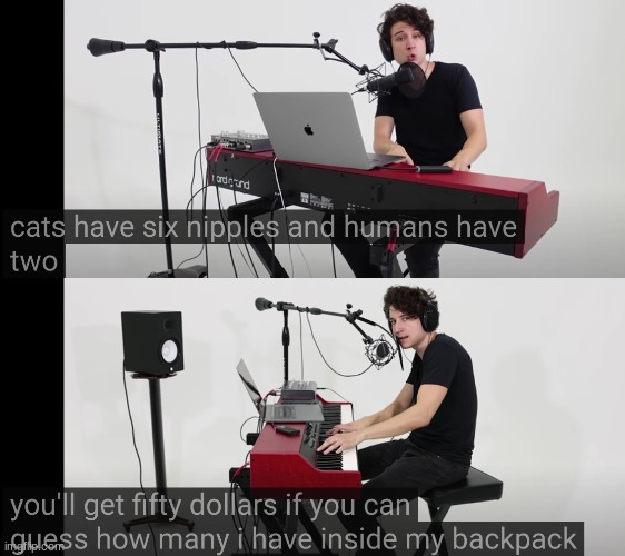 inside my backpack | made w/ Imgflip meme maker