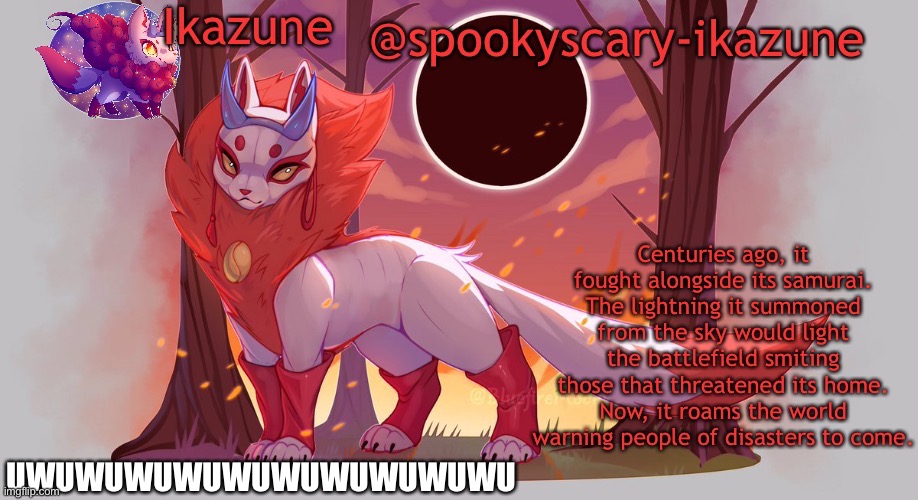 Ikazune’s Halloween temp | UWUWUWUWUWUWUWUWUWUWU | image tagged in ikazune s halloween temp | made w/ Imgflip meme maker